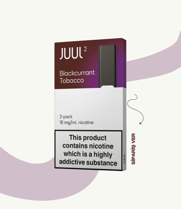 Juul2 Blackcurrant Tobacco Pod Kartuş Sipariş Ver