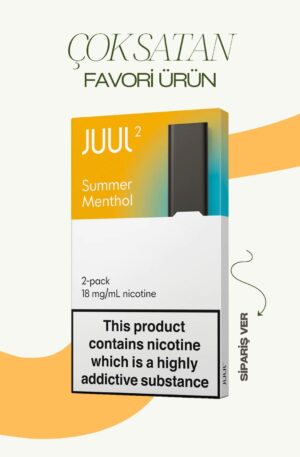 Juul2 Summer Menthol Pod 2'li Kartuş Satın AL